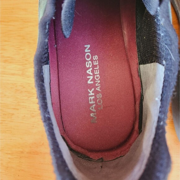 Mark Nason oxfords men's size 10 Black - Picture 4 of 9